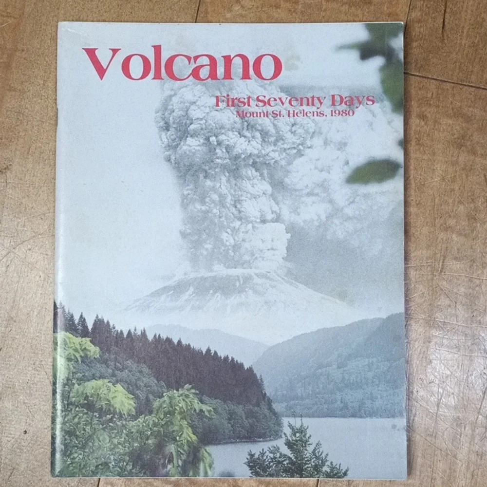 Volcano Mount St Helens 1980 "First Seven Days".   B2